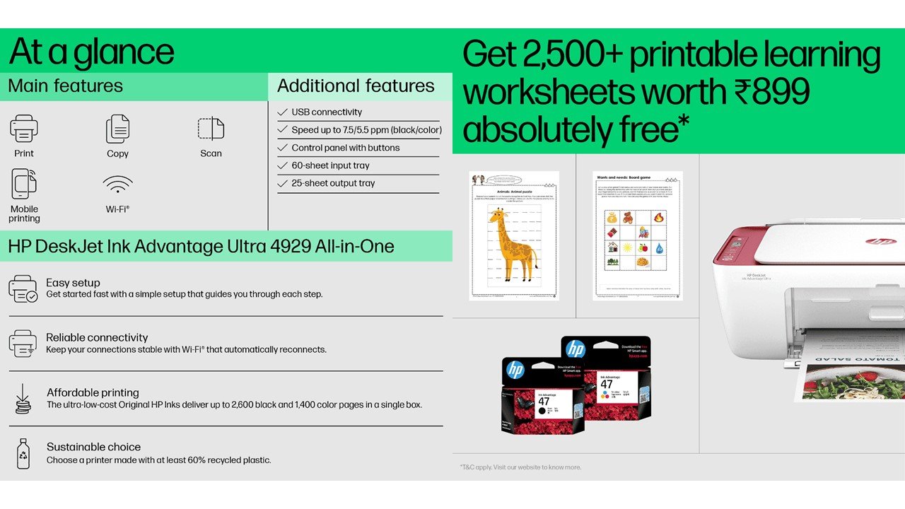 HP DeskJet Ink Advantage Ultra 4929 All-in-One Printer